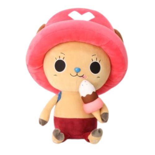 (Mis 7) ONE PIECE New Chopper with Ice Cream – Peluche 45cm…x